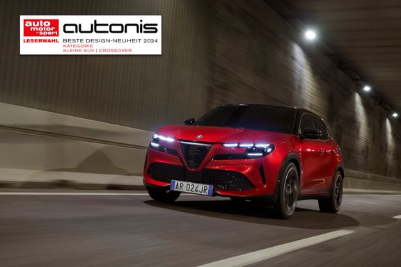Alfa Romeo Junior tar hem designpriset “autonis” – en ny ikon föds