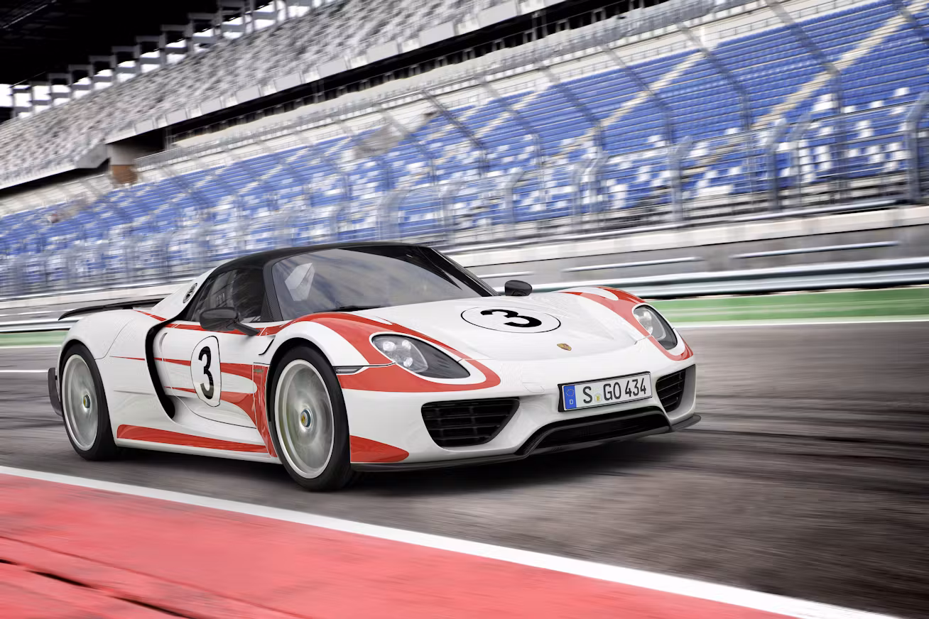 Porsche 918 Spyder: En Revolution inom Hybrid-Superbilar!